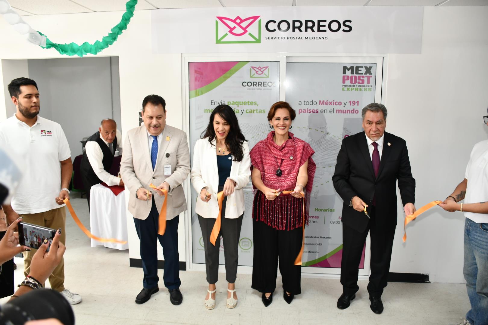  Inaguración de la nueva oficina de Correos de México en la Tienda SUPERISSSTE, Colonia Doctores